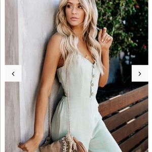 Vici Meadow Tie Back Jumpsuit